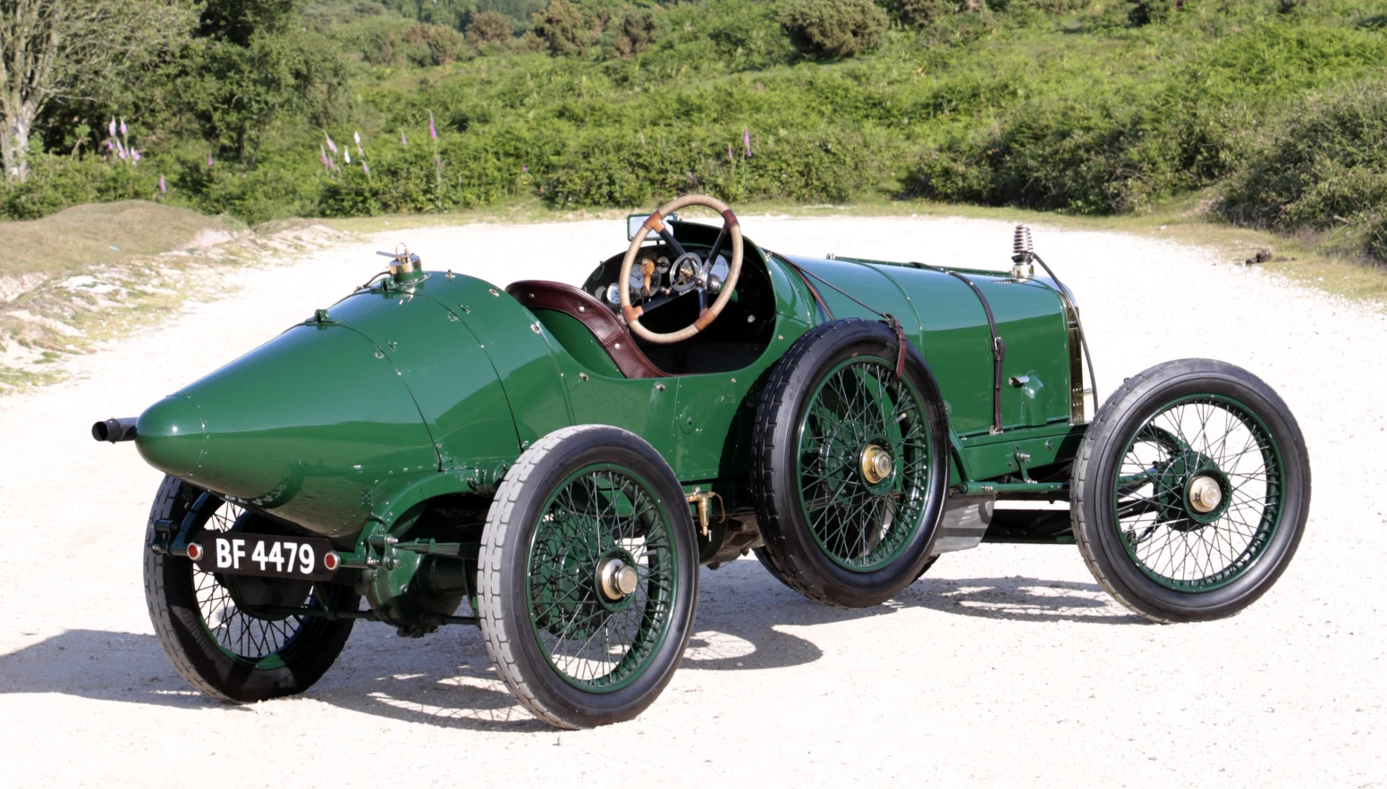 The Sunbeam "Coupe de L'Auto Replica" was a limited production road car that was sold by Sunbeam in 1913/14. It was a replica of the Sunbeam 3.0 litre "voiturette" (think F3) which competed in the French Grand Prix and "Coupe de l'Auto" of 1912, achieving a spectacular result against state-of-the-art open class Grand Prix cars. The major race in Europe for 3.0 litre "voiturette" racing cars at that time was the French "Coup de l'Auto" and in 1912 the race was run simultaneously with the 1912 French Grand Prix on 25–26 June in Dieppe. A massive field comprising 15 different makes of car started at one minute intervals, completing ten laps of the 47.8 mile (77 km) course each day with aggregate time over both days deciding the result.