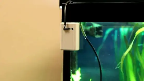 The Knut can monitor the temperature of your home or aquarium