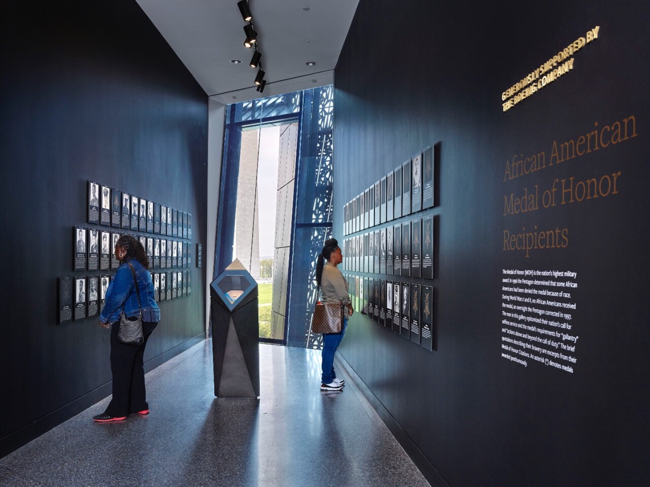 One of the NMAAHC's exhibitions