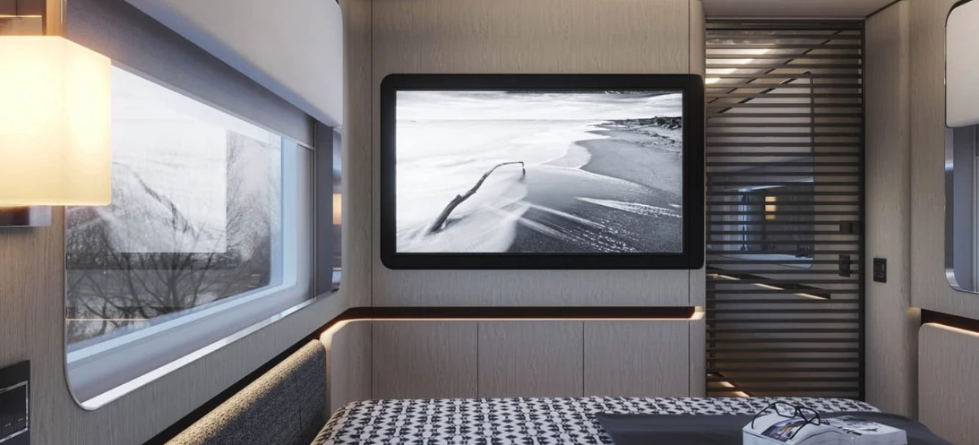 Inside the master bedroom