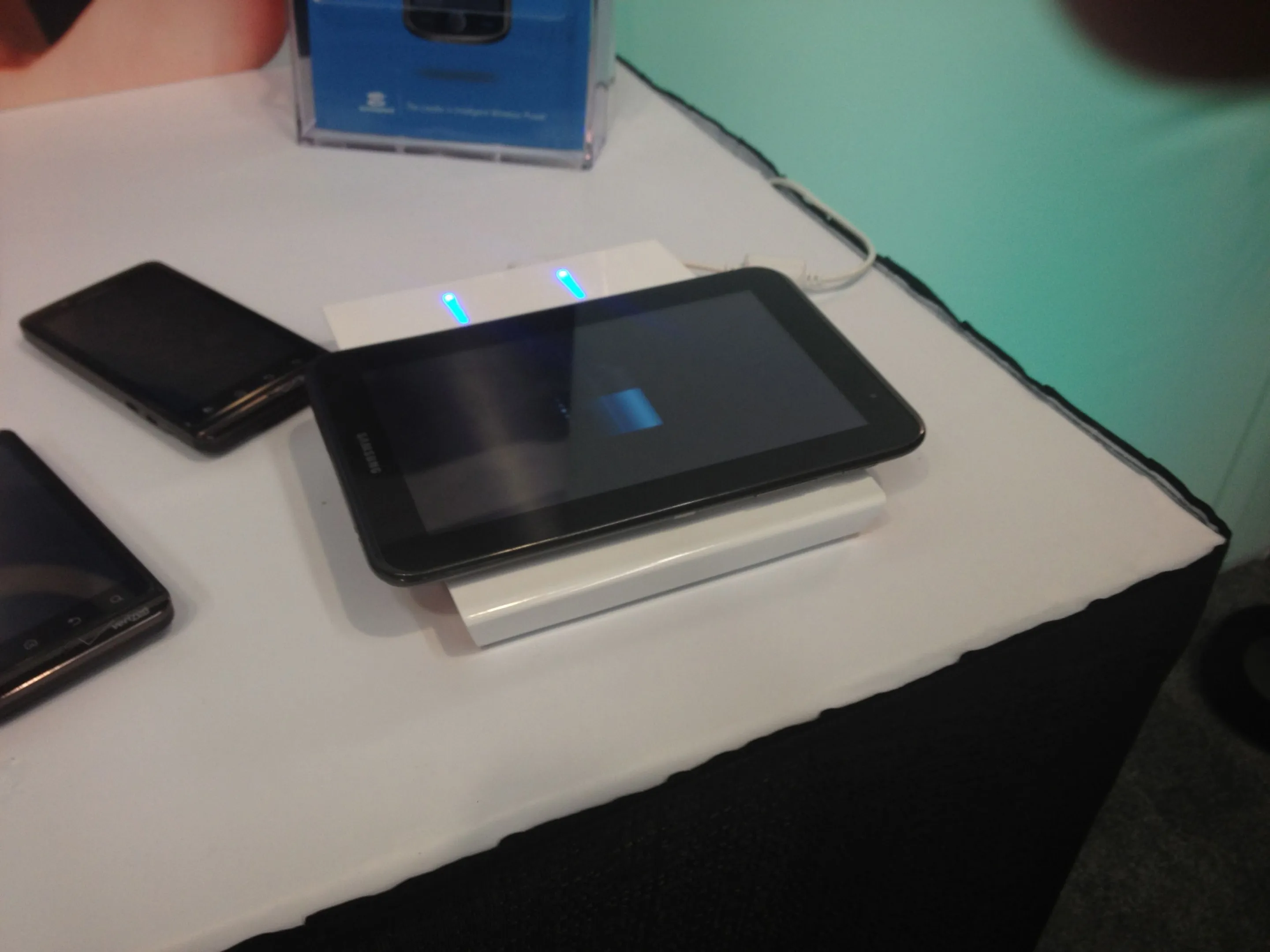 Fulton's prototype charger at CES 2013
