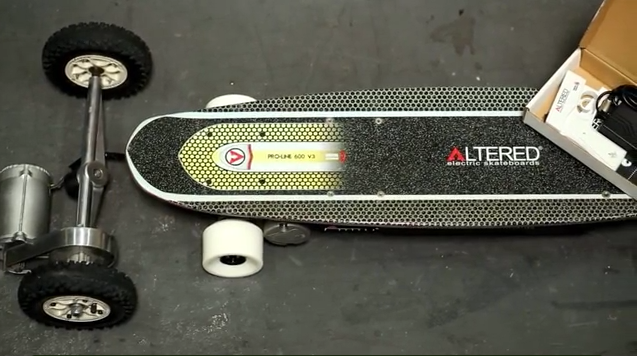 The off-road kit under development will give the Pro-Line V3 all-terrain capabilities