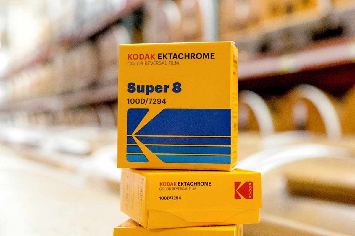 35mm film is shipping now with Super 8 and 16mm to soon follow