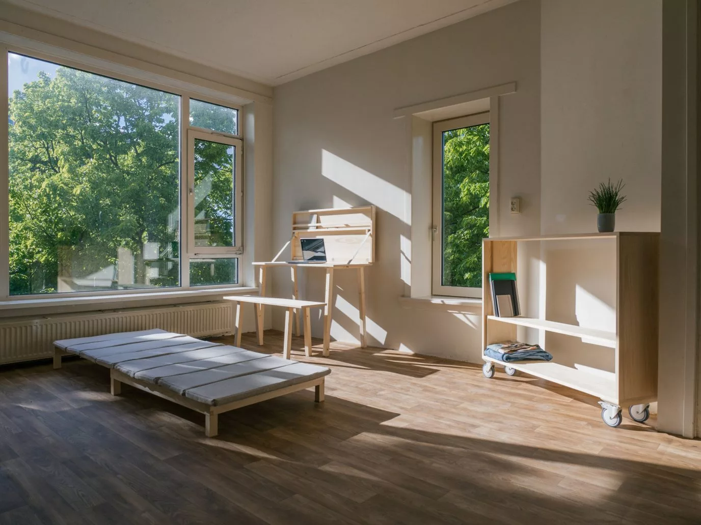 Transforms a space into a comfortable home with all the essentials