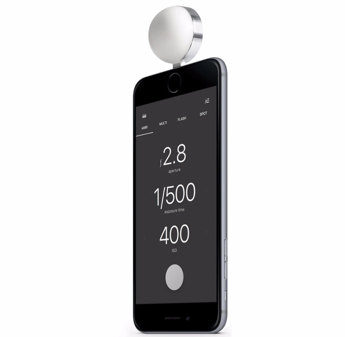A Kickstarter pledge of US$199 is currently enough to bag a Lumu Power light meter