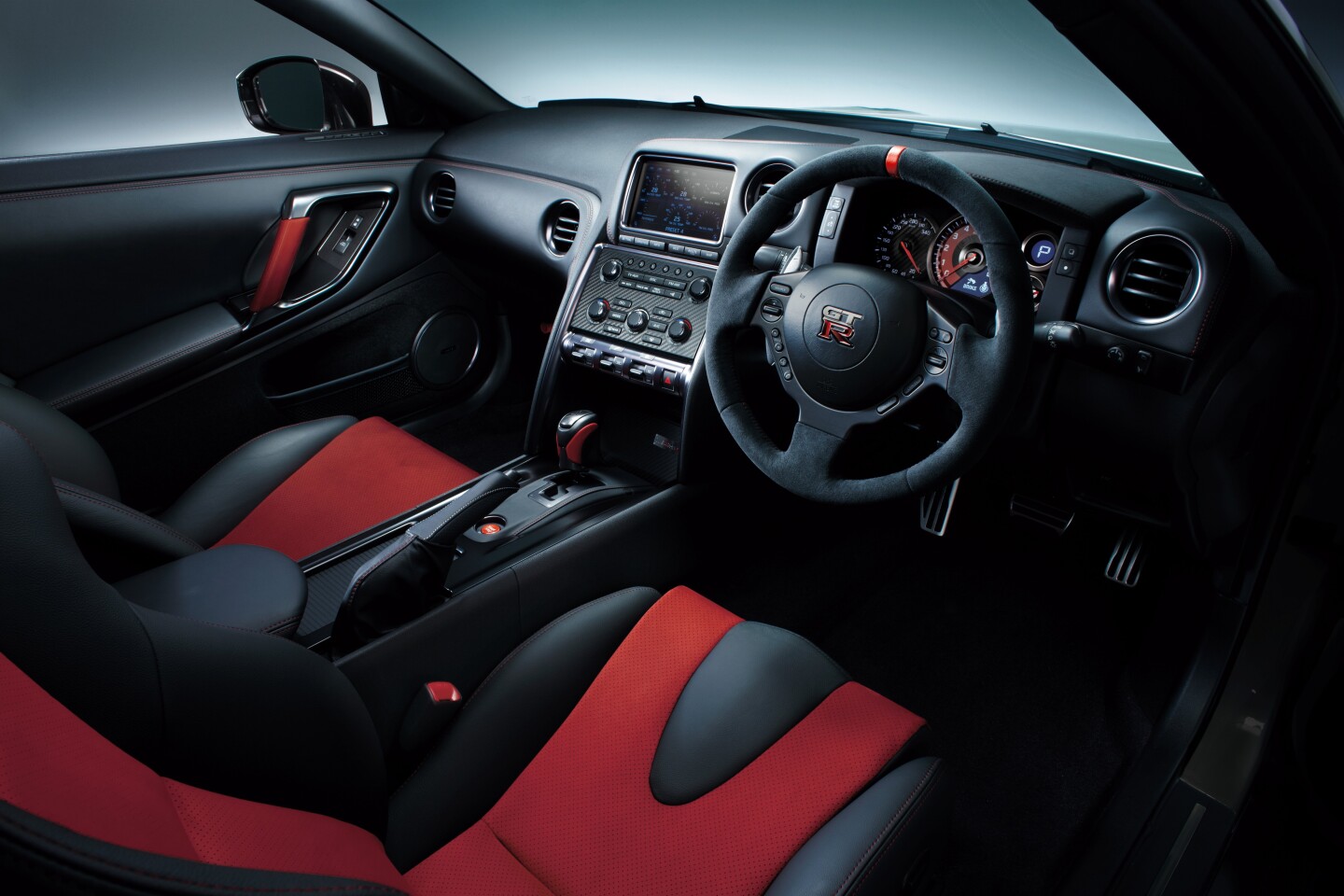 Cockpit of the Nissan GT-R Nismo