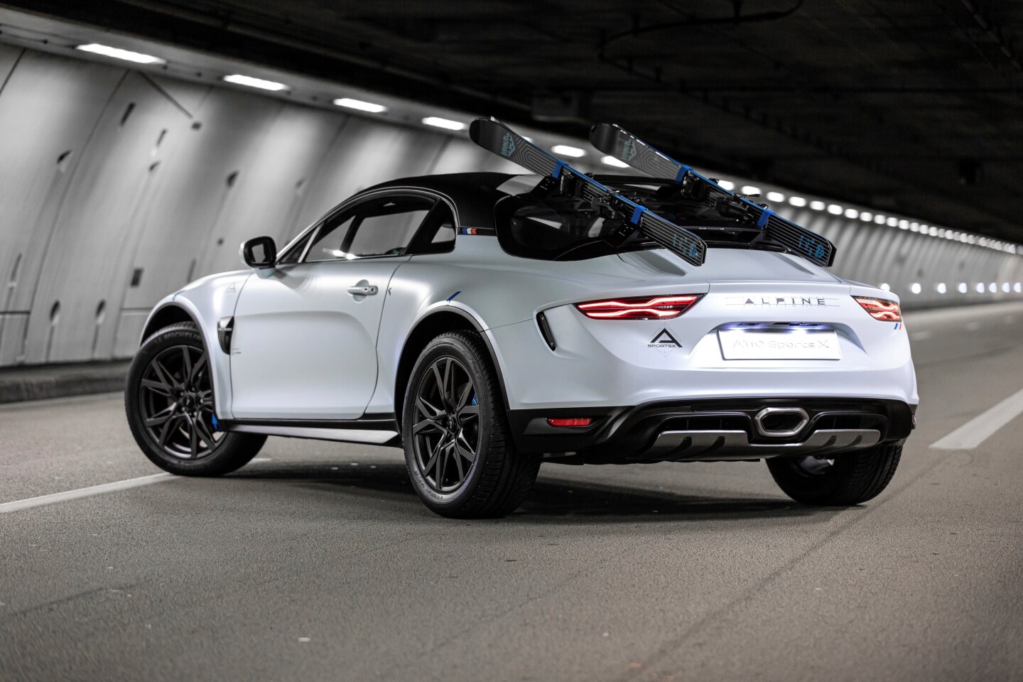 Lifted suspension and vents behind the front wheels are among the changes