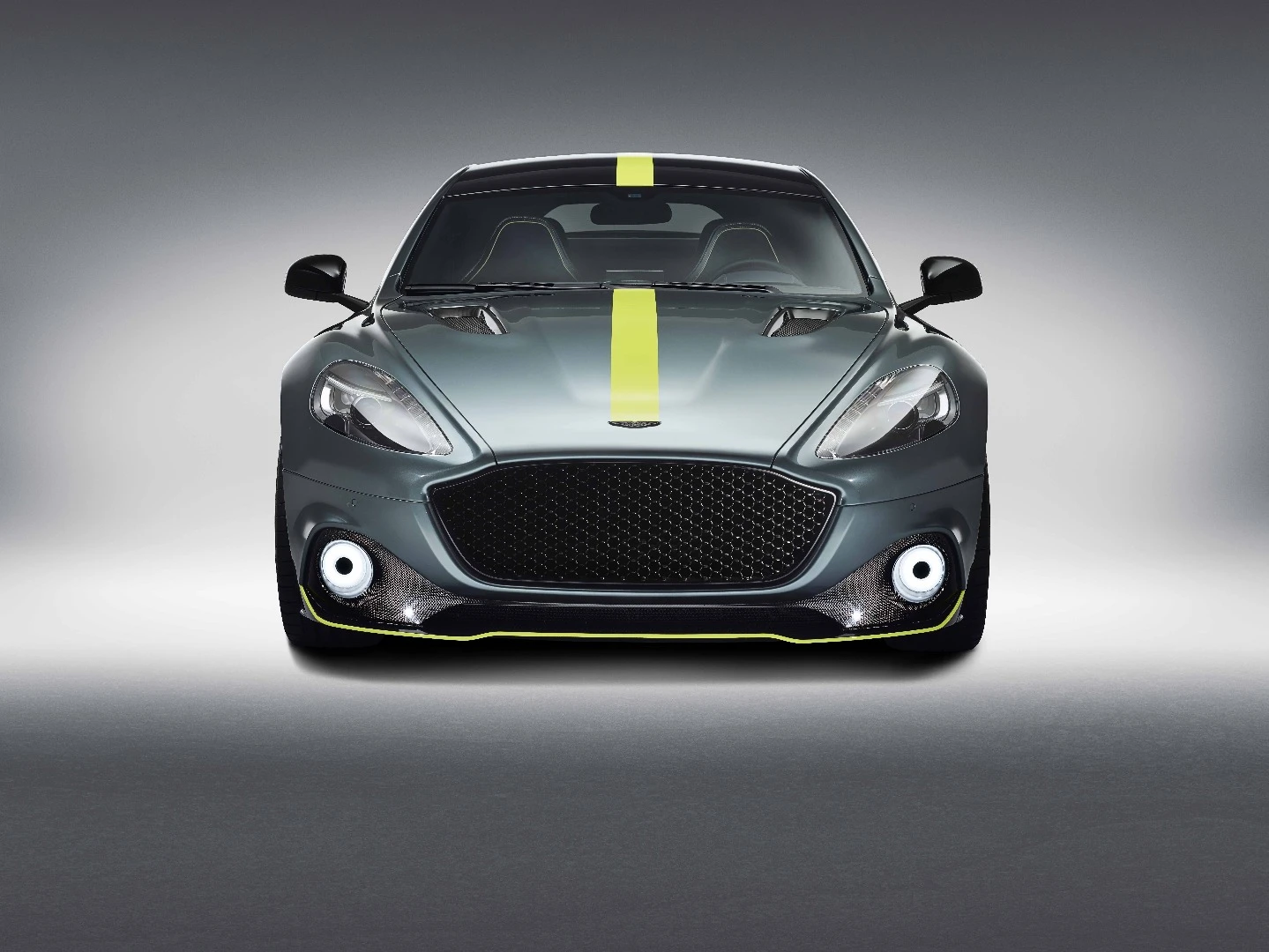 Aston Martin Rapide AMR: makes use of high-end tech like carbon ceramic brakes from Aston Martin's race division