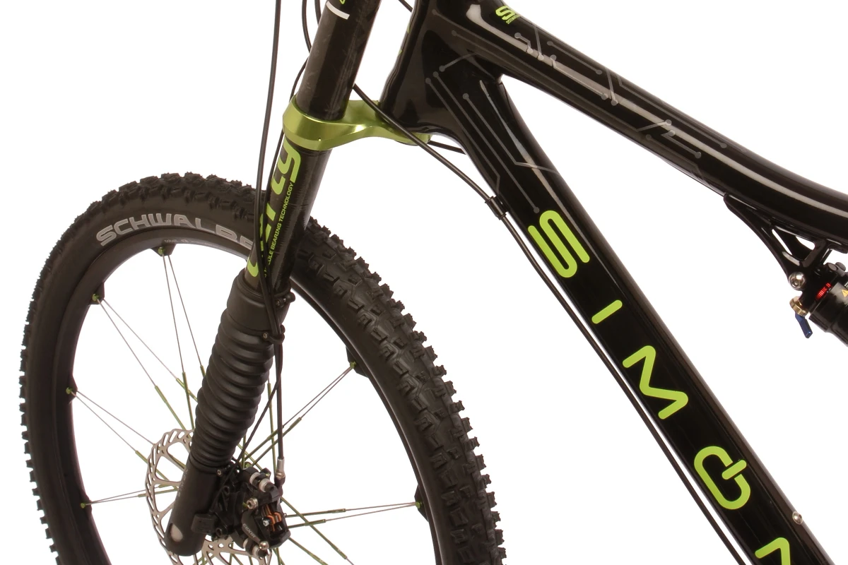 Cannondale's prototype Simon computer-controlled suspension fork