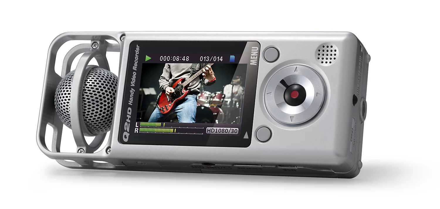Zoom has detailed the new Q2HD handy video recorder with Mid-Side audio recording technology