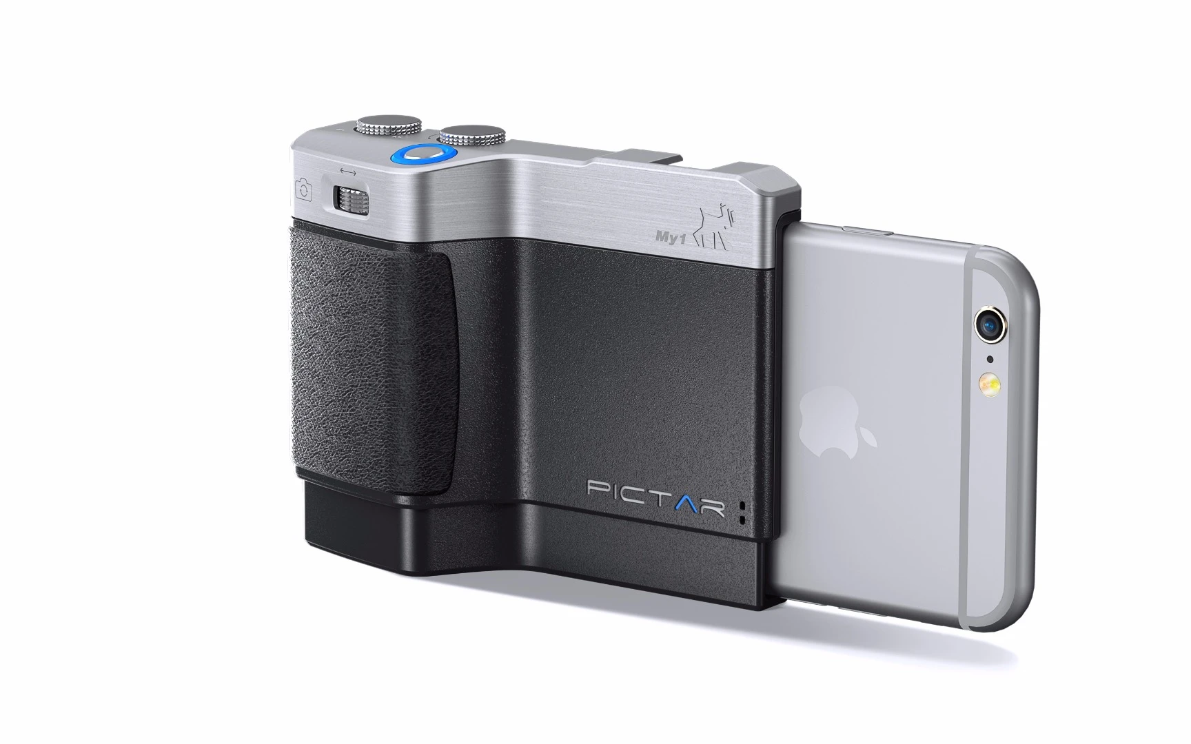 The Pictar works with iPhone models 4 through 6s