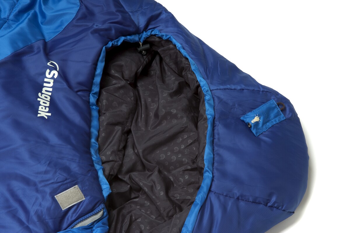 Snugpak sleeping bag features builtin LED light