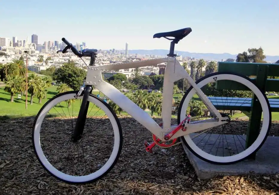 Ronin Bicycle Works is planning on manufacturing a line of bicycles with frames made from hand-folded sheet metal