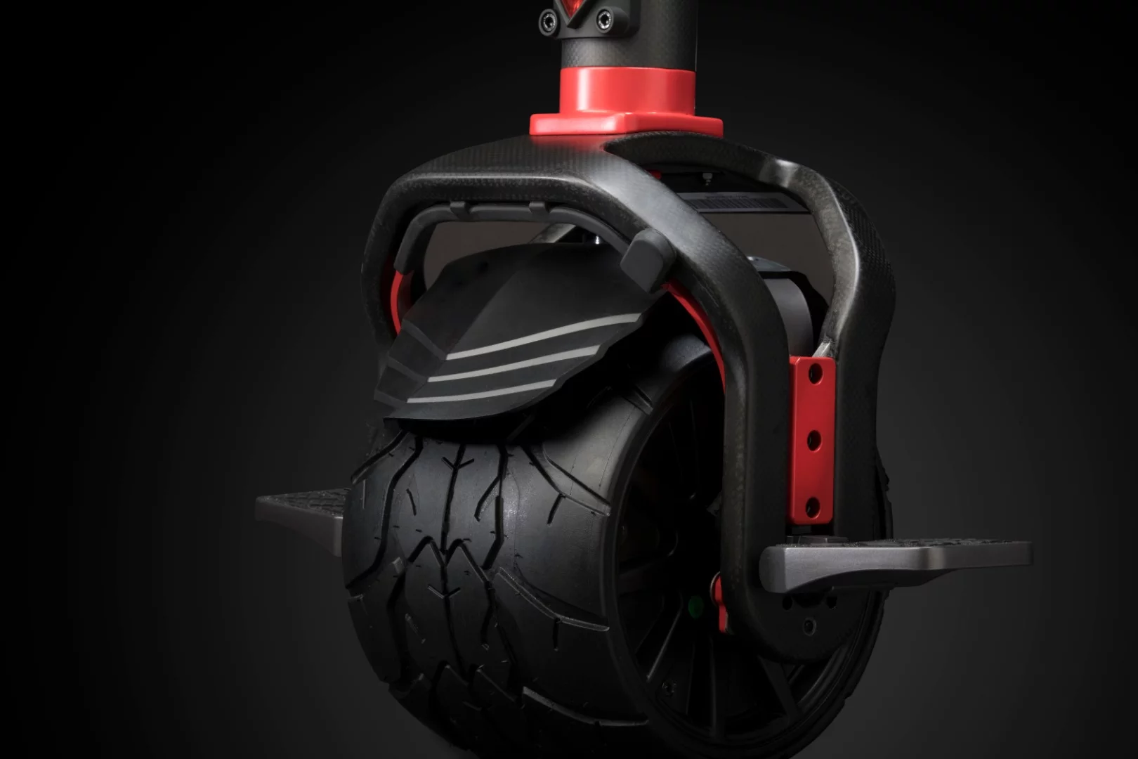 The Kiwano KO1+ has a 1,000 watt hub motor that rolls the electric monowheel up to 12 mph over grass, sand, dirt or pavement