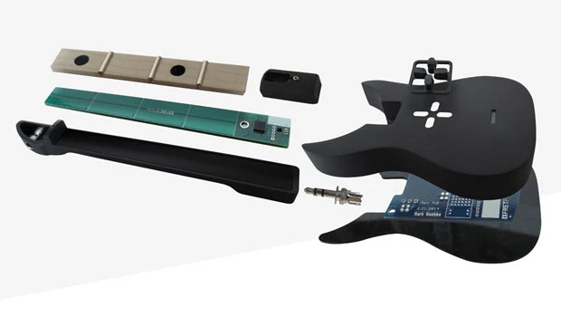 Exploded view of the FretPen system