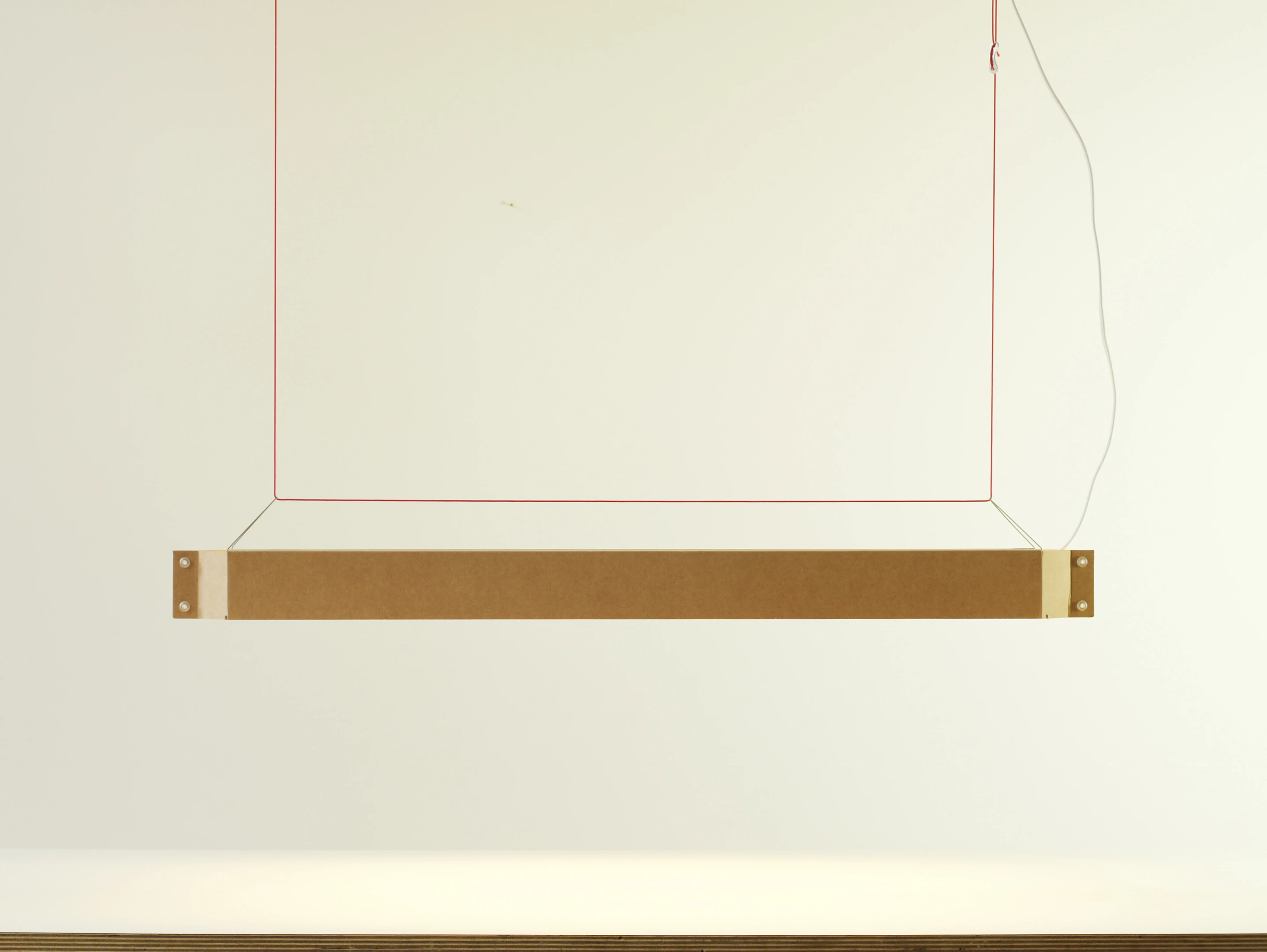 Construction of the lamp is quite easy, all you would have to do is assemble the components and fold the cardboard lamp into shape