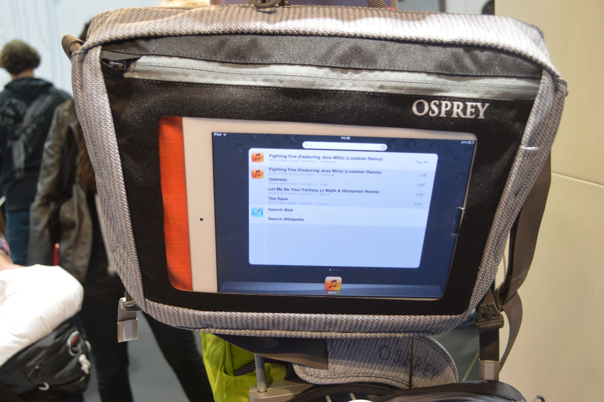 The Port provides direct access to a tablet screen