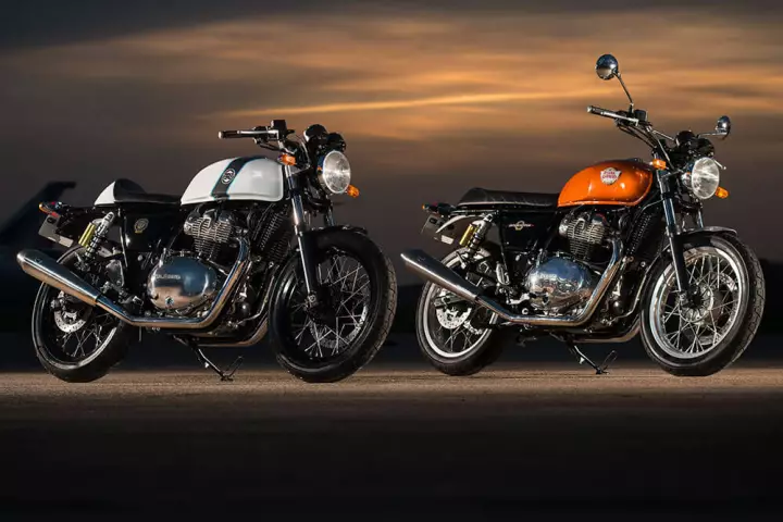 Royal Enfield's new twin will be fitted to the Continental GT 650 and Interceptor INT 650