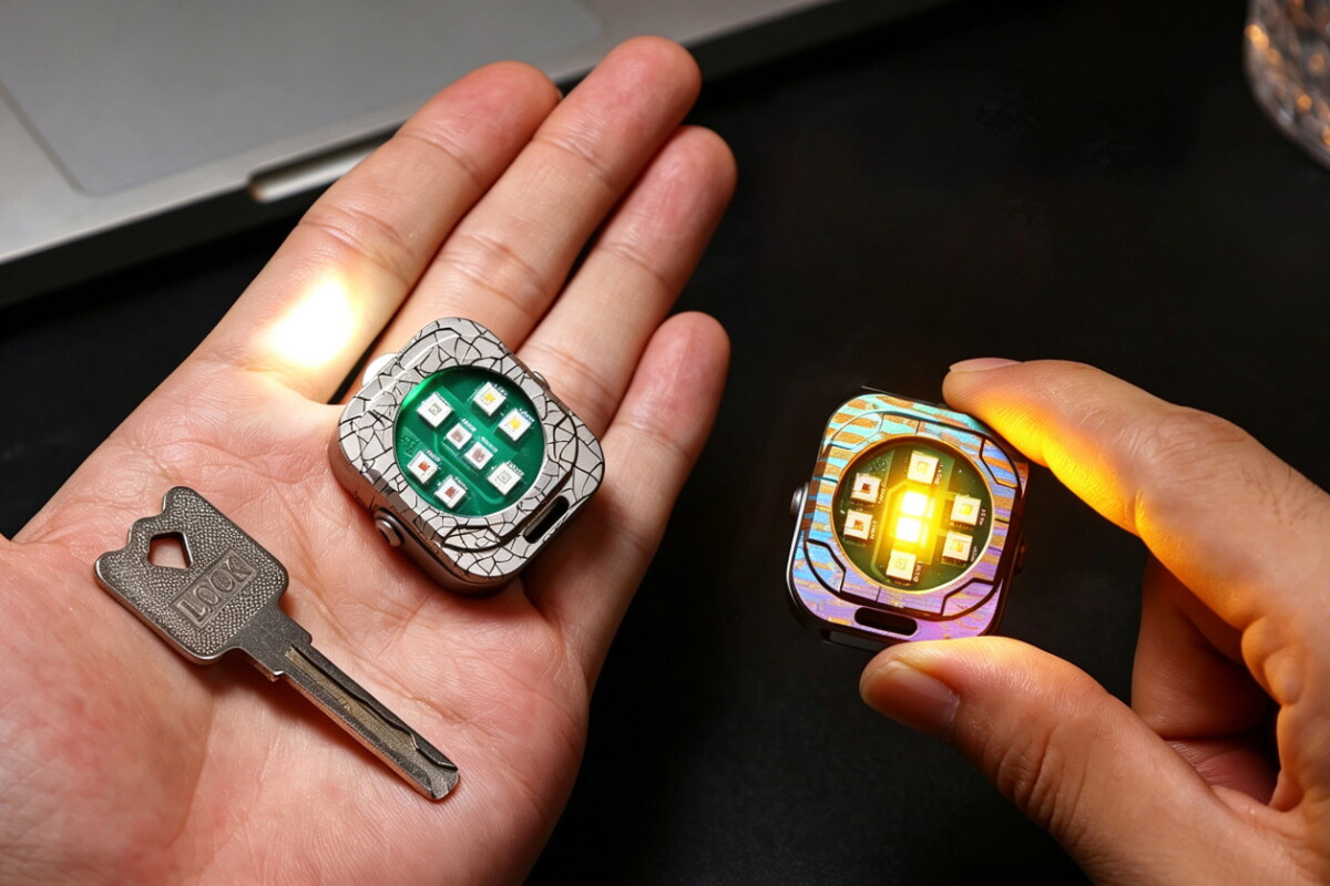 Coin-sized titanium flashlight improves on the original EDC must-have