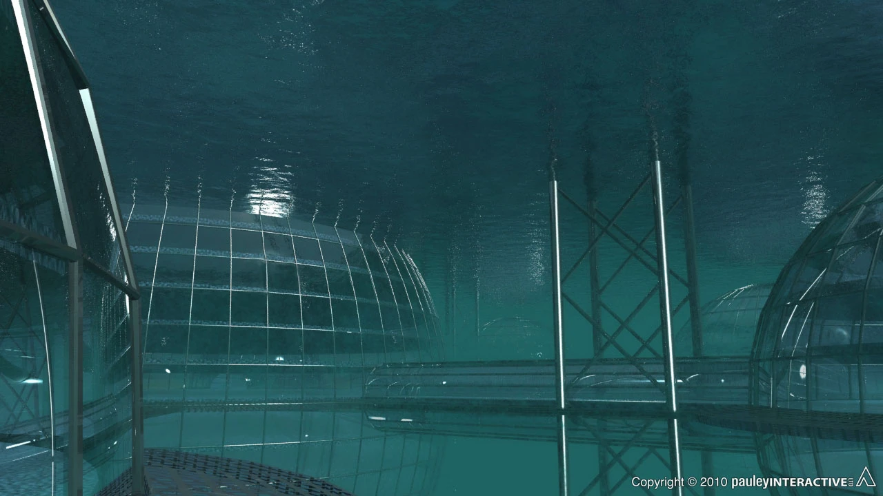 Sub-Biosphere 2 is a concept for a self-sustaining marine environment for human, animal and plant life.