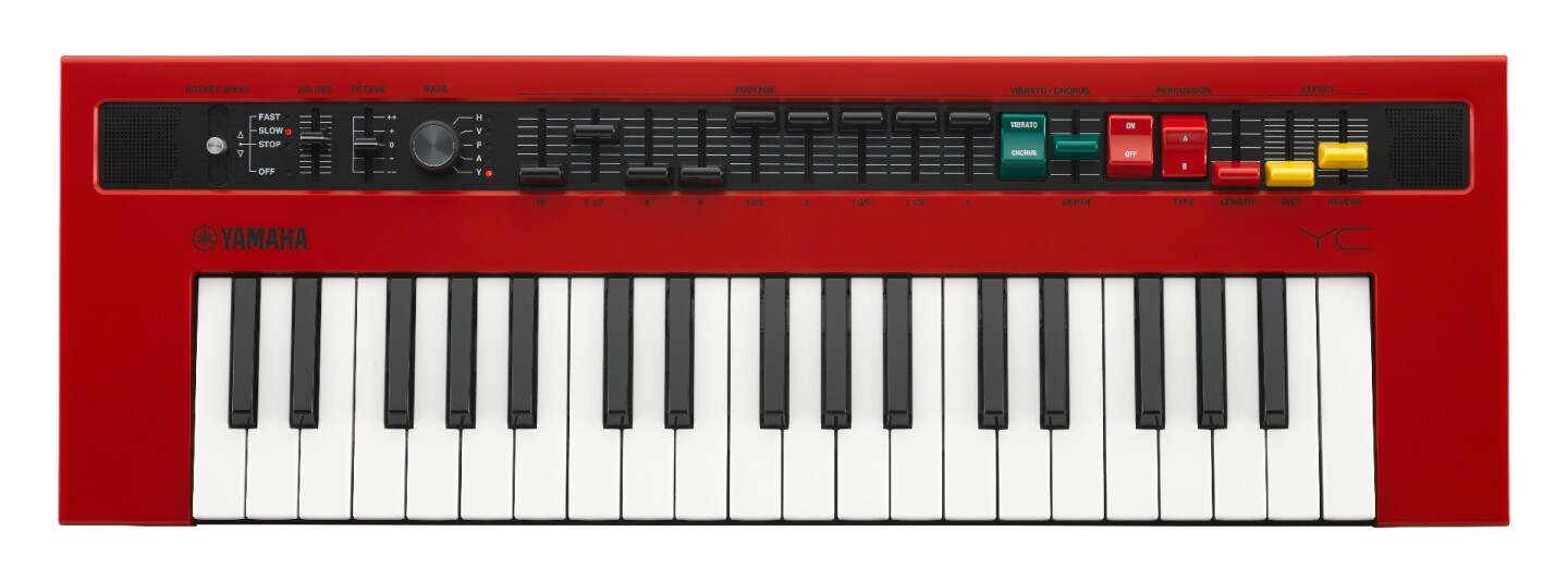 The reface YC brings back Yamaha's combo organ from the late 1960s, albeit in a more compact package