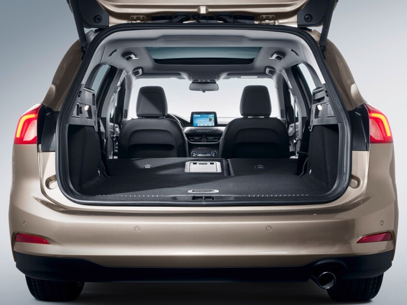 Ford Focus Titanium: plenty of room in the back