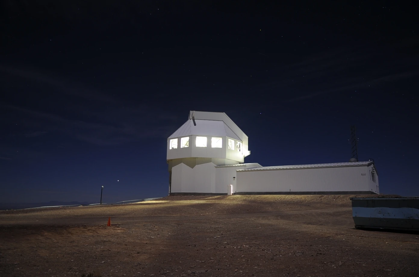 The SST station in New Mexico where it is undergoing testing