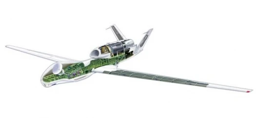 Global Hawk RQ-4 A Cut-away drawing