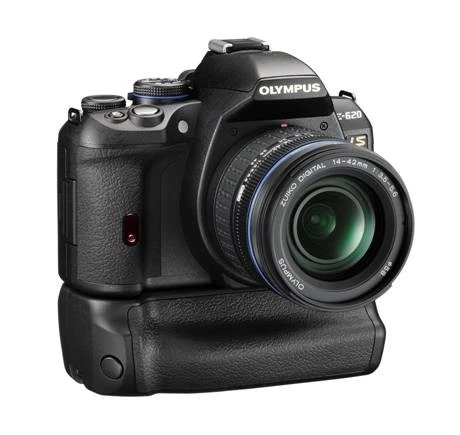 E-620 with battery grip