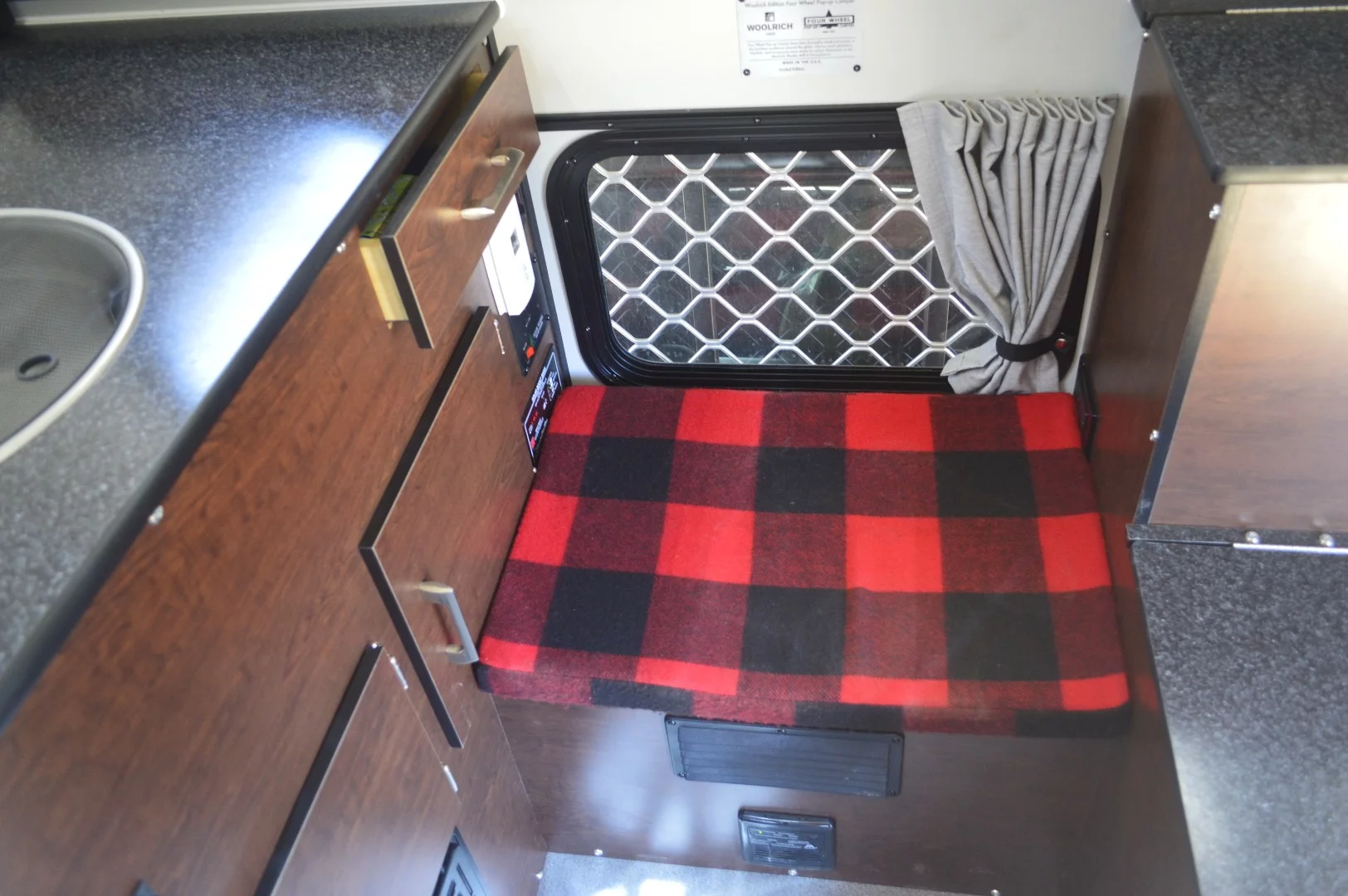 Inside the Four Wheel Campers Woolrich Edition