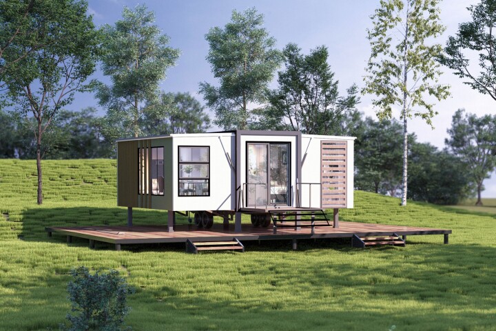 A rendering of the planned final version of the Grande S1 – a fully functional demo is still in the works