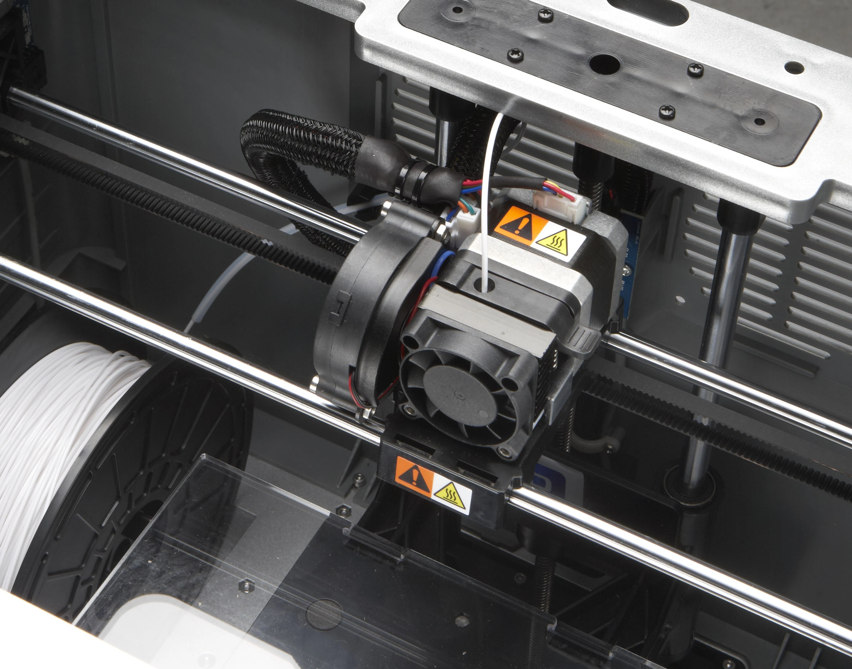 The extruder on the Dremel 3D Idea Builder
