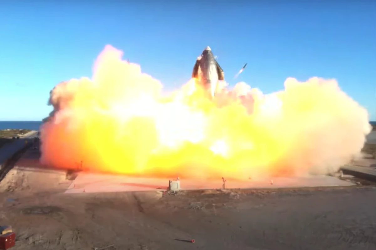 SpaceX's Starship prototype makes an explosive landing attempt