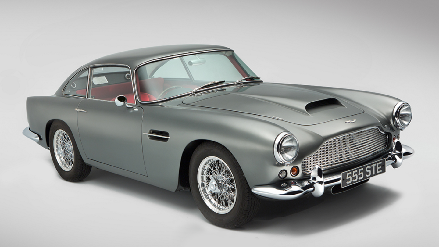The Aston Martin DB4 was produced from 1958 until 1963, with its 3670 cc DOHC six cyinder engine producing 240 hp and propelling it to a top speed, as tested by Autocar magazine in 1961, of 141 mph (227 km/h). The next model would become even more famous as fictional secret agent James Bond began his successful run at the movie box office, driving his famous gadget-enriched and visually similar DB5. An appreciation of the vehicle can be had in this brief photographic essay of a restoration of the model.