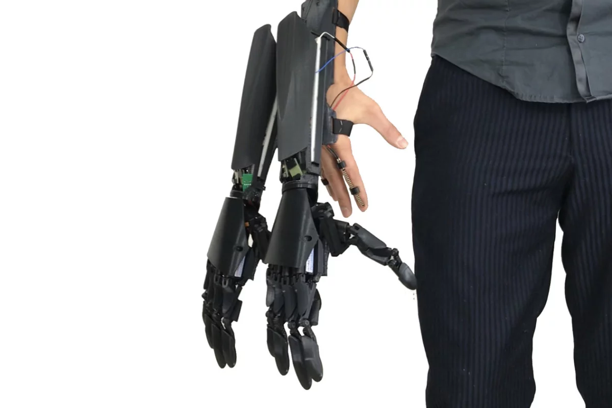 The Double Hand has been created to "turn the Native Human to Augmented Human"