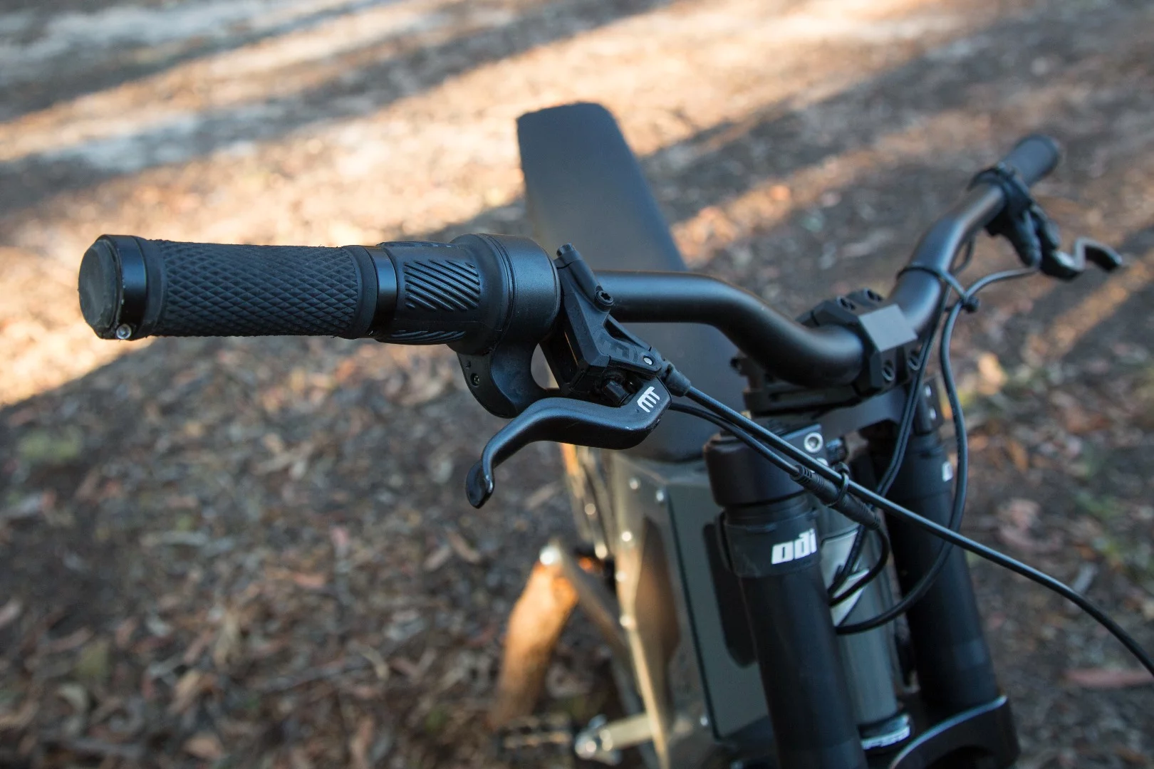 The short throttle design takes a little getting used to