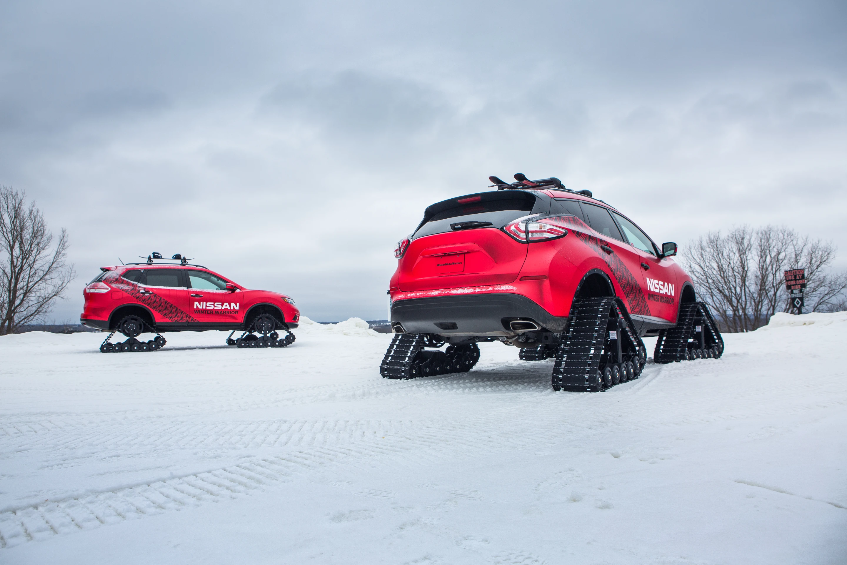 Nissan reveals a trio of Winter Warriors in time for the Chicago Auto Show