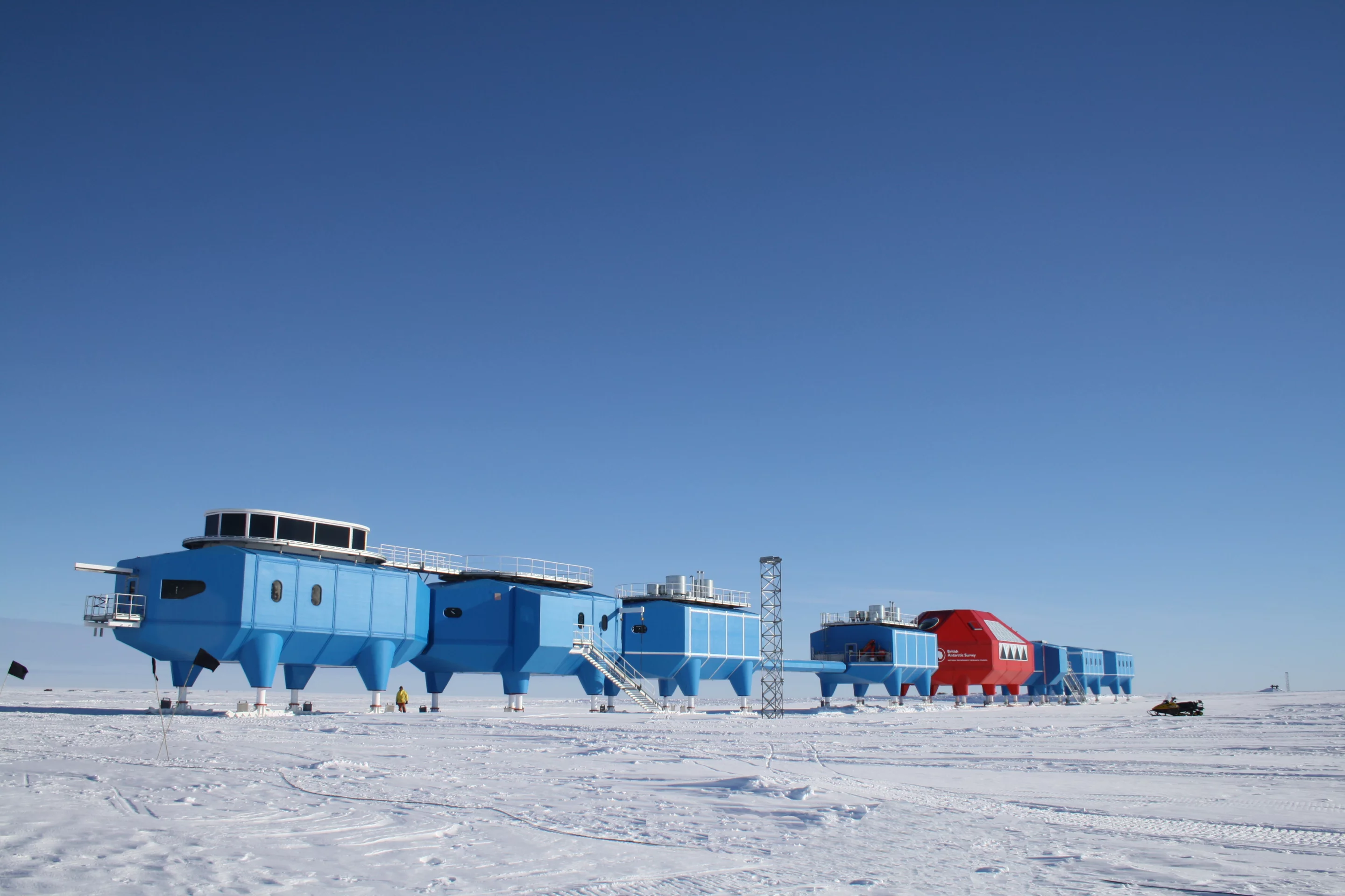The Award for Sustainability went to the Halley VI Antarctic Research Station, with structural design by Aecom