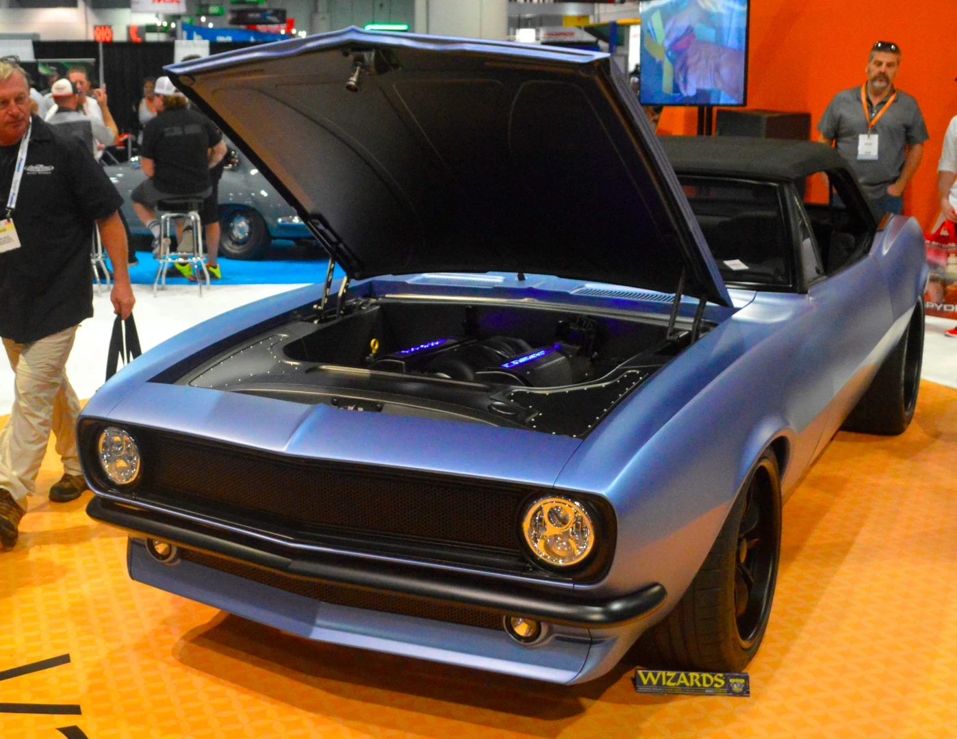 One of our favorite paint jobs of the show, courtesy of Valspar Refinish