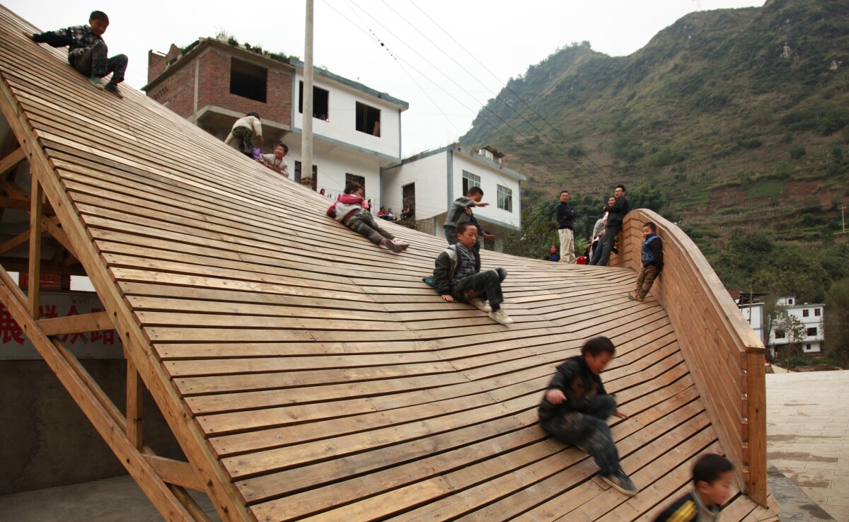 Small Project of the Year Winner: The Pinch, China - Xianxing Town Government China Department of Architecture and The University of Hong Kong
