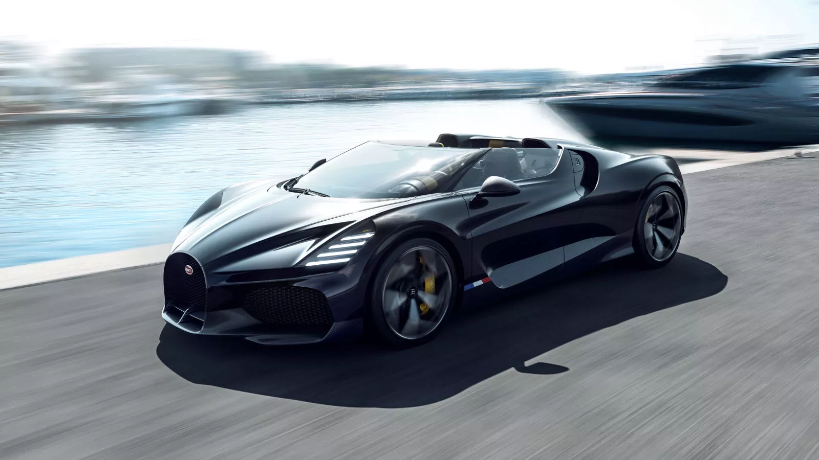 Only 99 examples of the W16 Mistral Roadster will be built at a net price of USD $5,000,000, with deliveries beginning in 2024. The entire production series of the W16 Mistral has already been sold out.