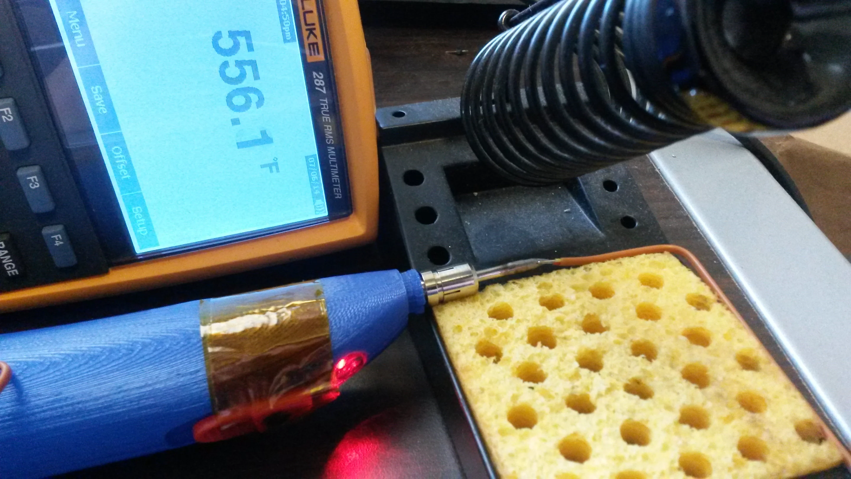 The Solderdoodle is designed for portability