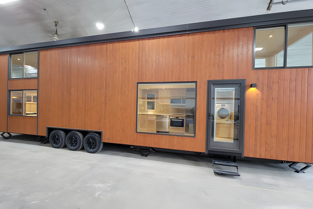 The Ultimate tiny house is a remarkably spacious model, boasting 720 sq ft (almost 67 sq m) of floorspace