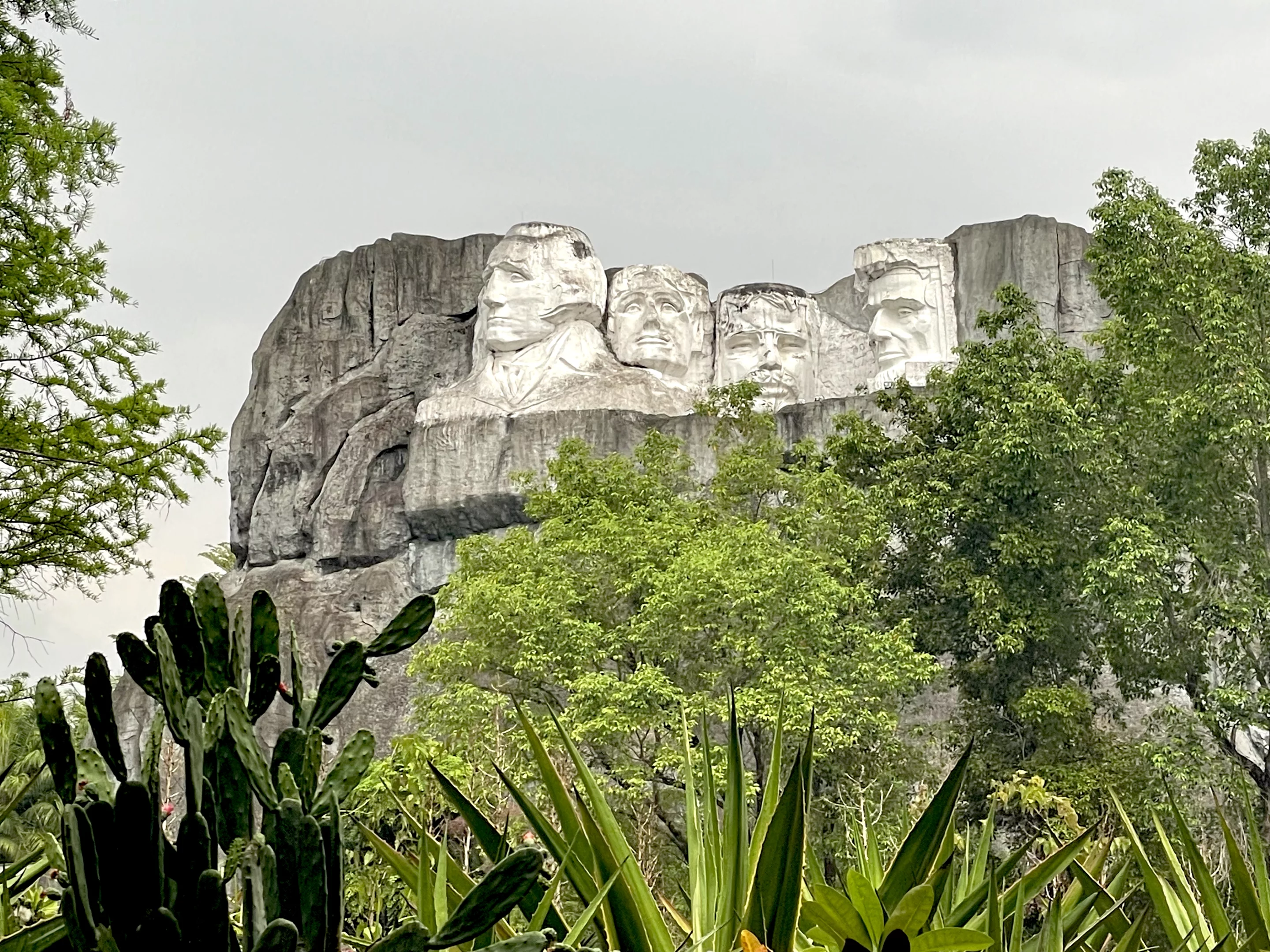 I wasn't sure where the US section was, until I spotted these four in the distance