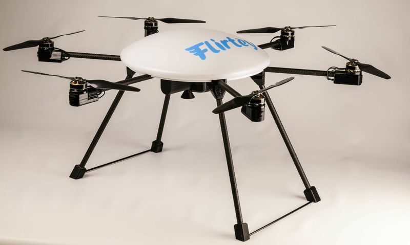 With an office on campus at Reno and access to the university's indoor flight test facilities, Sweeney will set about developing the technology behind Flirtey's drones in preparation for when (and if) the market opens up