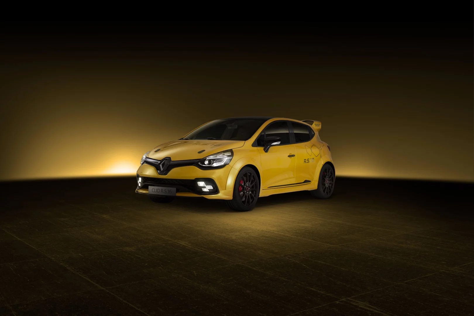 The Clio R.S. 16 has a 2.0-l turbo engine
