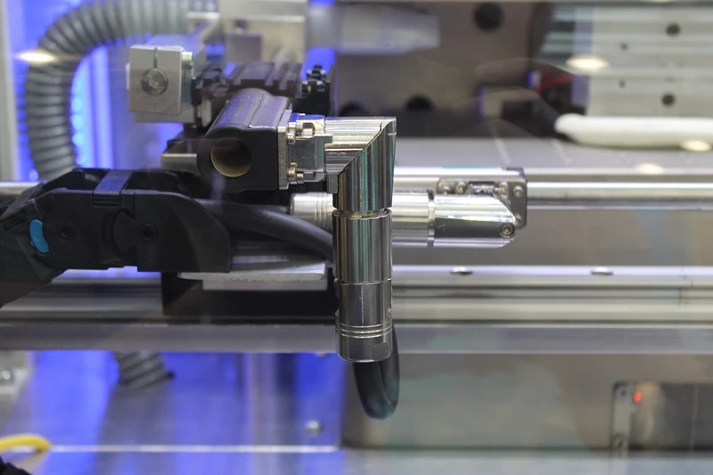 Using ultrasound to melt the base material also creates a much lower viscosity