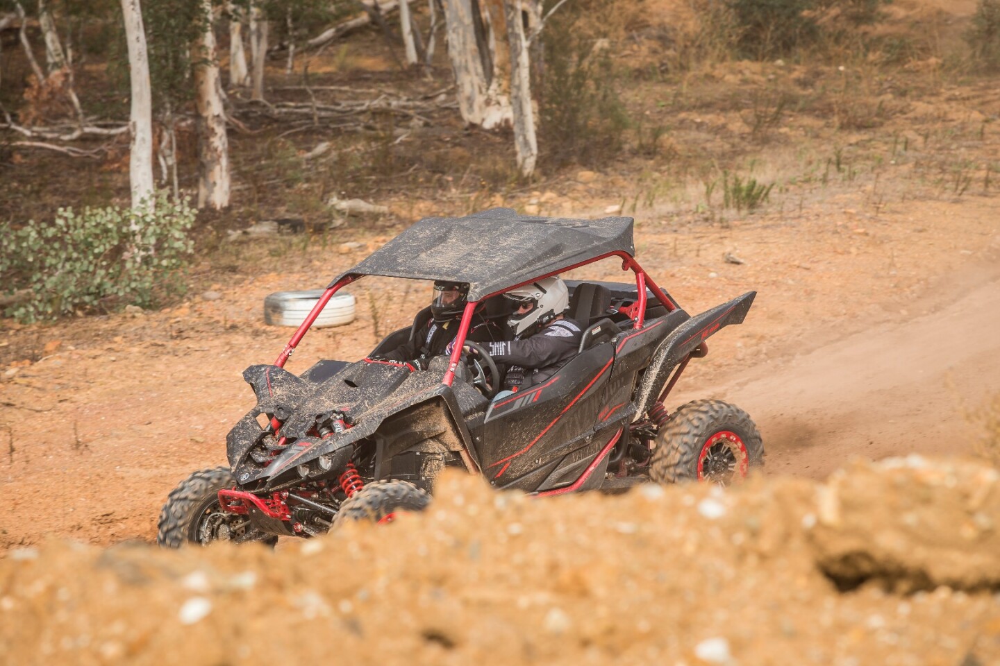 Yamaha YXZ1000R SS SE: steering is precise, and feedback from all four wheels is terrific
