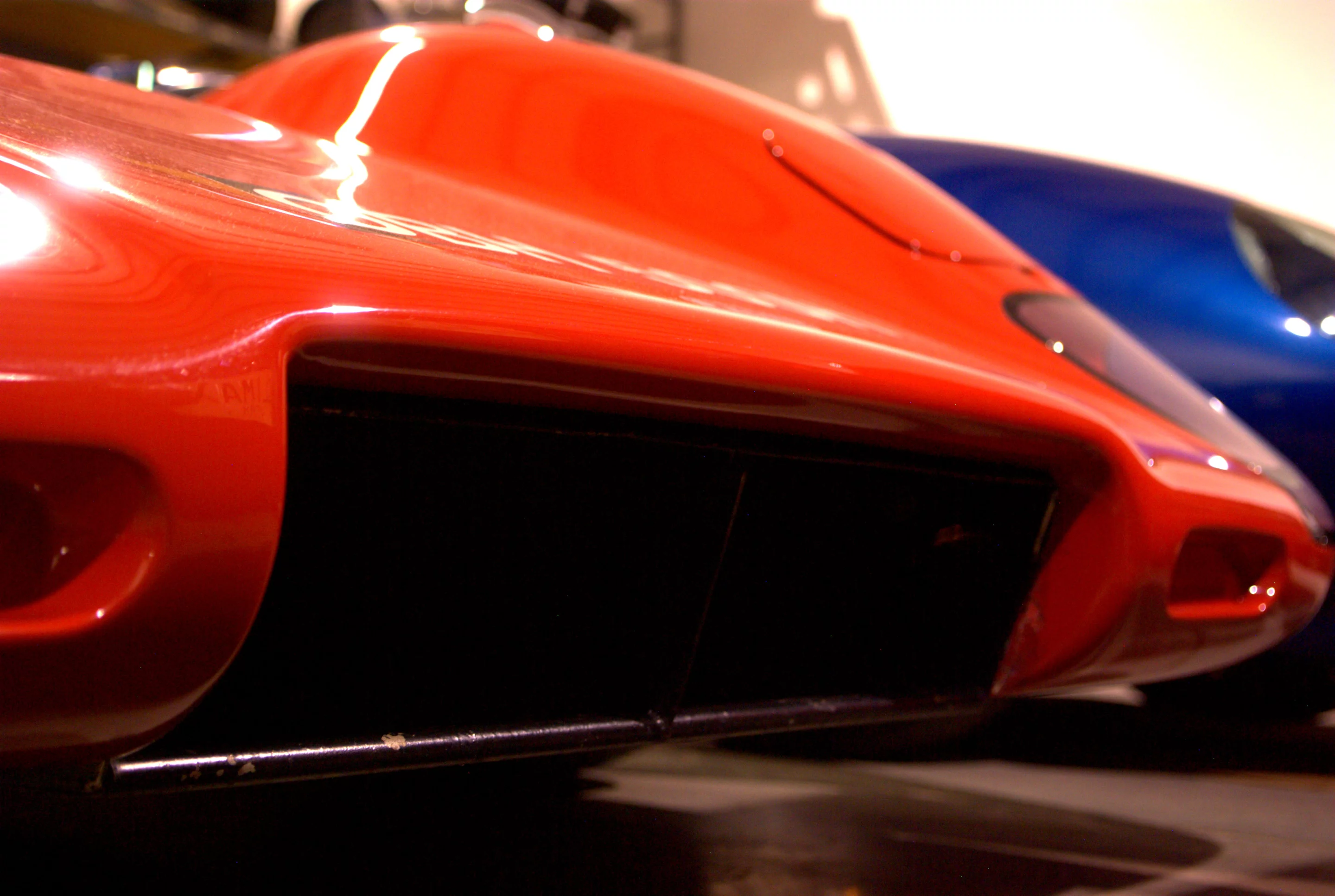 M6GT nose section design and aerodynamic elements can be found on McLaren's F1 (Photo: Angus MacKenzie/gizmag.com)