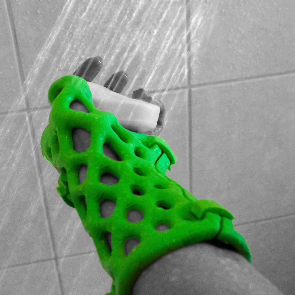 The ActivArmor support device can be gotten wet without problem